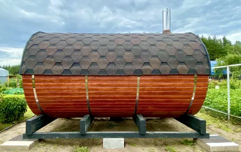 Круглая баня 3,5 метра